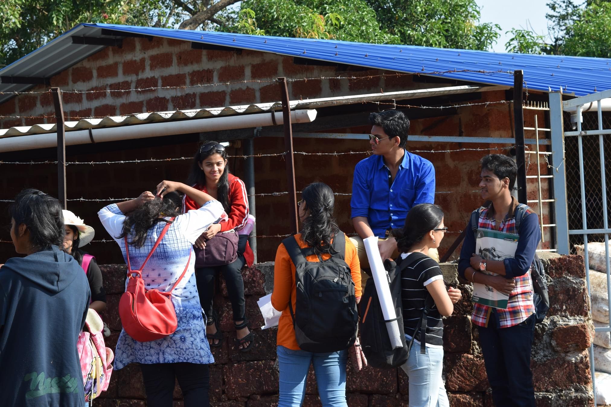 Anantrao Pawar College of Architecture Pune Village settlement study at Adivare photo 6